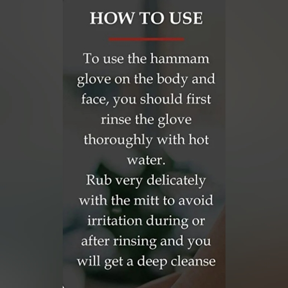 The Moroccan Kiss Exfoliating Glove: Your Path to Radiant Skin - Picture 2 of 6